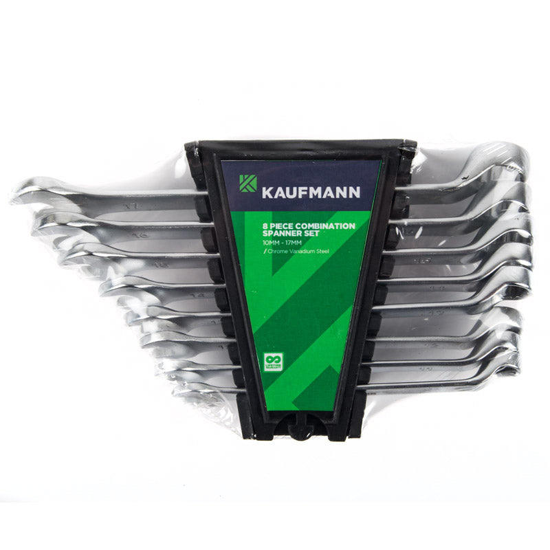 Kaufmann Spanner Set R/O Deep Offset 8 Pcs 10 17 Mm