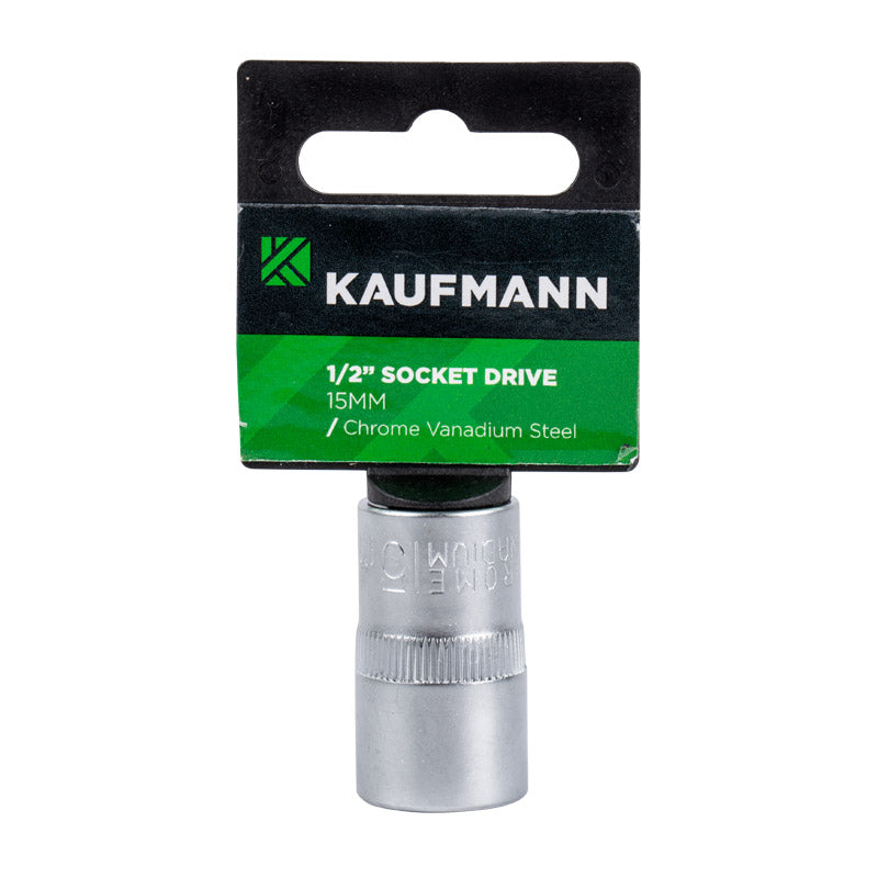 Kaufmann Socket 1/2 Inch Drive 15 Mm