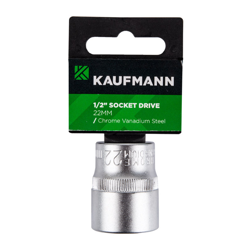 Kaufmann Socket 1/2 Inch Drive 22 Mm