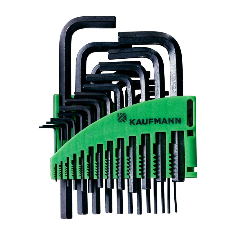 Kaufmann Allen Key Set 25 Pcs 3/8 10 Mm