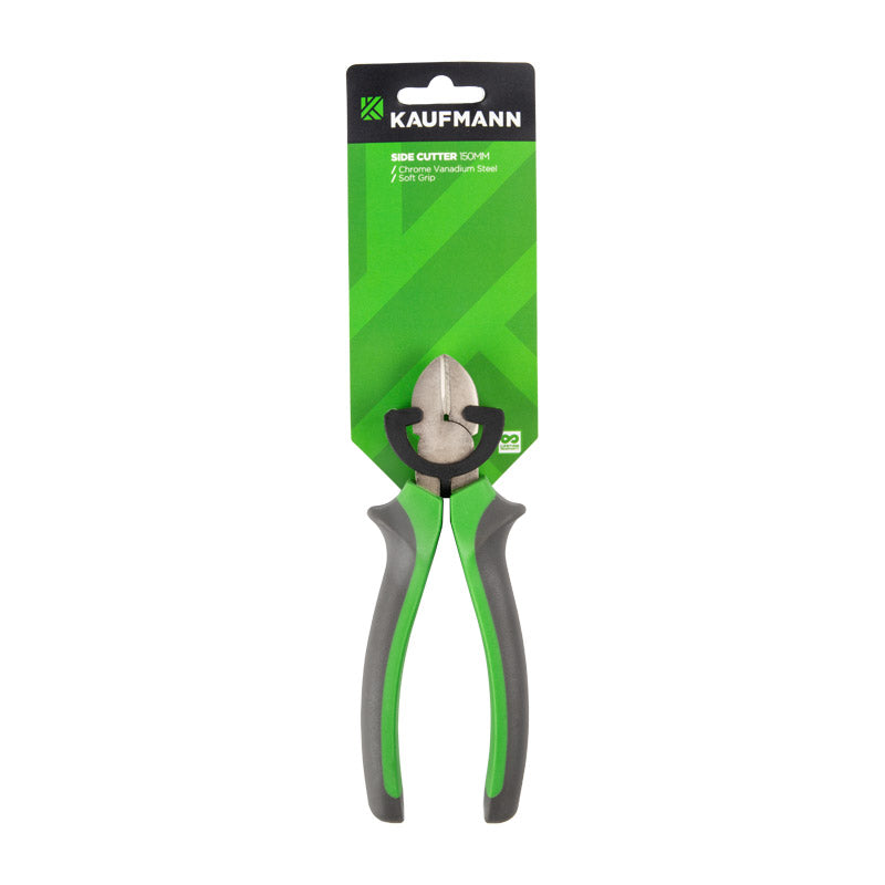 Kaufmann Side Cutter Pliers Soft Handle 150 Mm