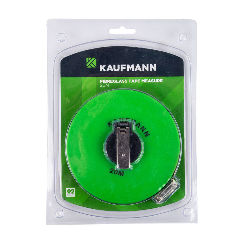 Kaufmann Tape Measure Fibre Glass 20 M