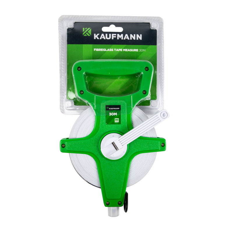 Kaufmann Tape Measure Fibre Glass Crp J3 30 M