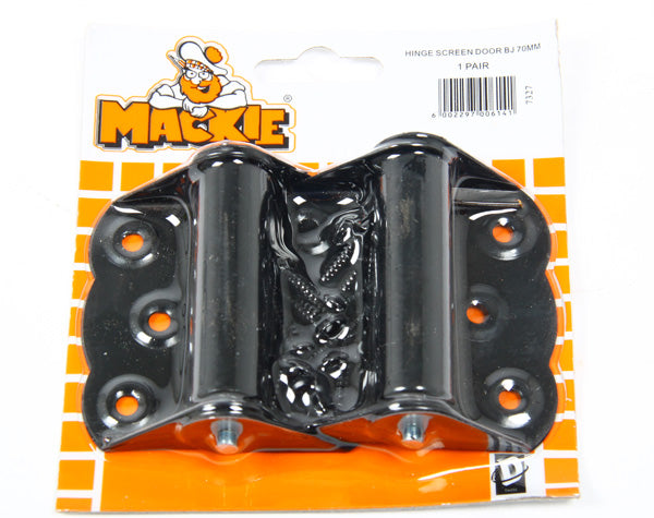 Mackie Hinge Blk Screen Door Japan 76 Mm