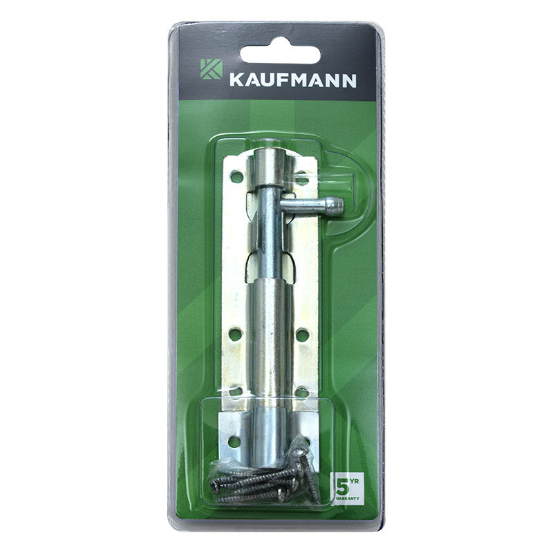 Kaufmann Barrel Bolt 102 Mm Galv