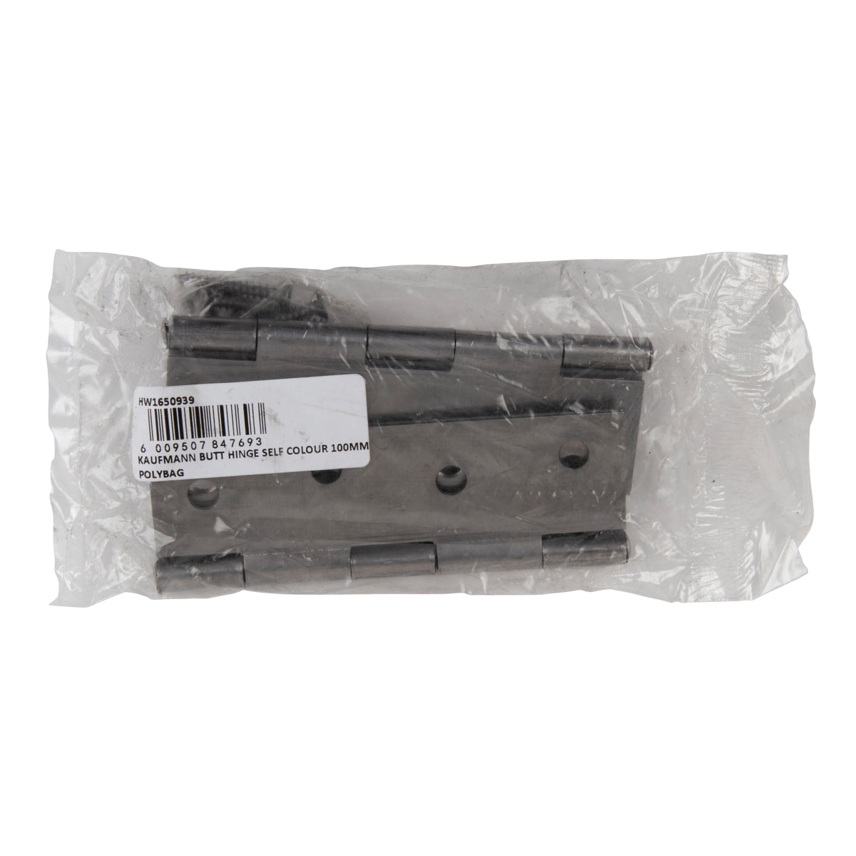 Kaufmann Butt Hinge Self Colour 100 Mm Pair (Bulk)