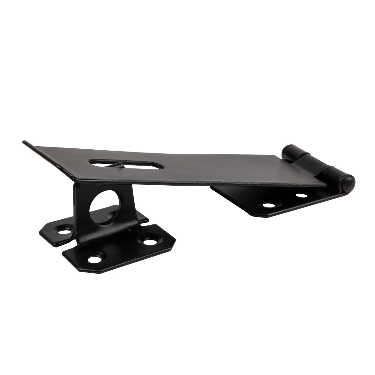 Kaufmann Hasp & Staple 115 Mm H/Duty Blk Jap(bulk)