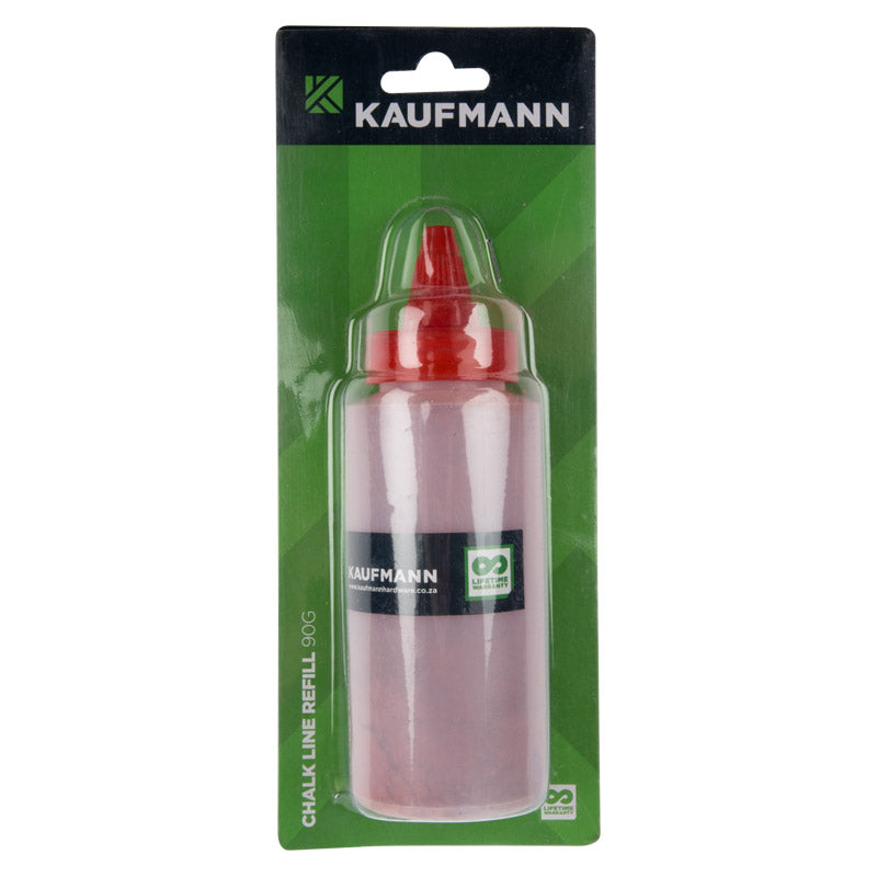 Kaufmann Chalk Line Refill 90 G Red