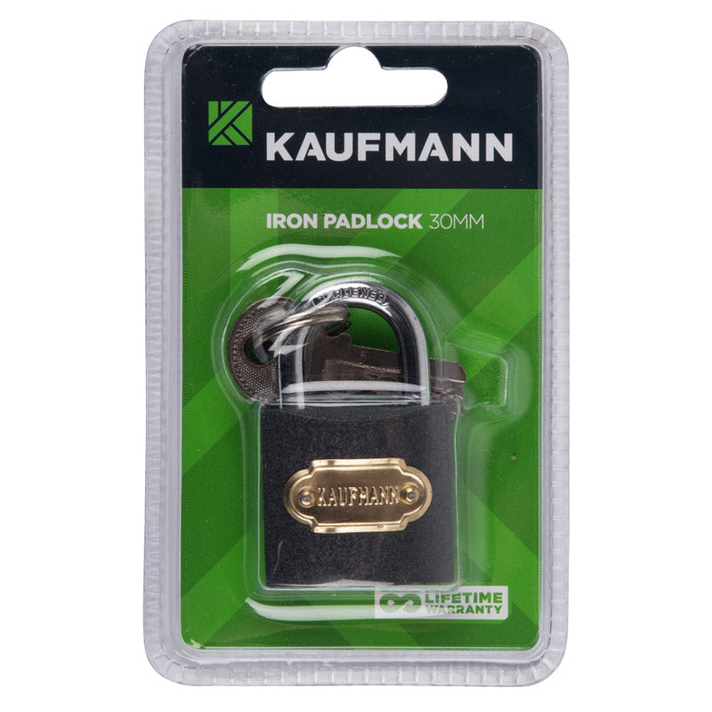 Kaufmann Padlock Steel 30 Mm