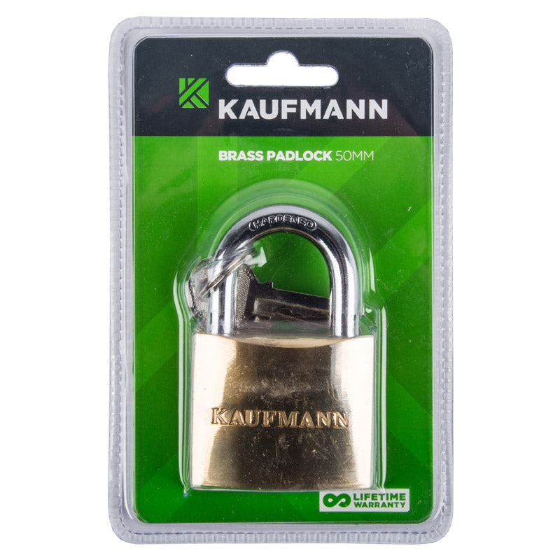 Kaufmann Padlock Brass 50 Mm