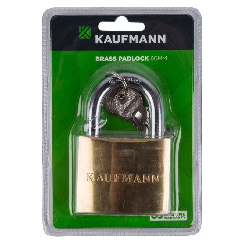 Kaufmann Padlock Brass 60 Mm