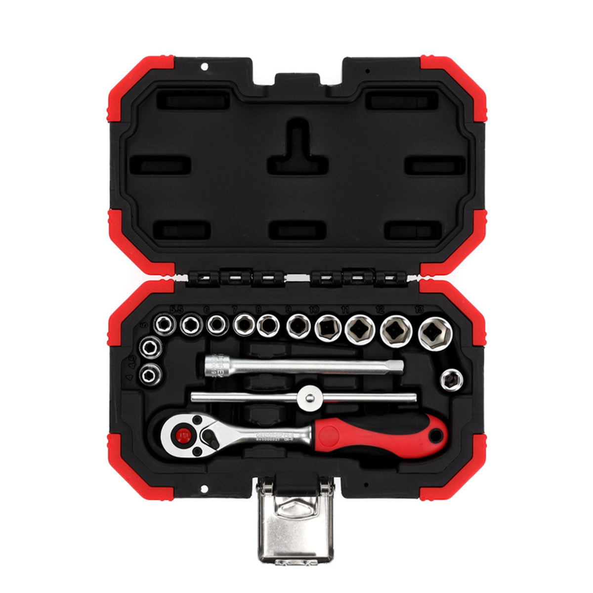 Gedore Red Socket Set 1/4 Inch 16 Pc Drv 4 13 Mm+Bits