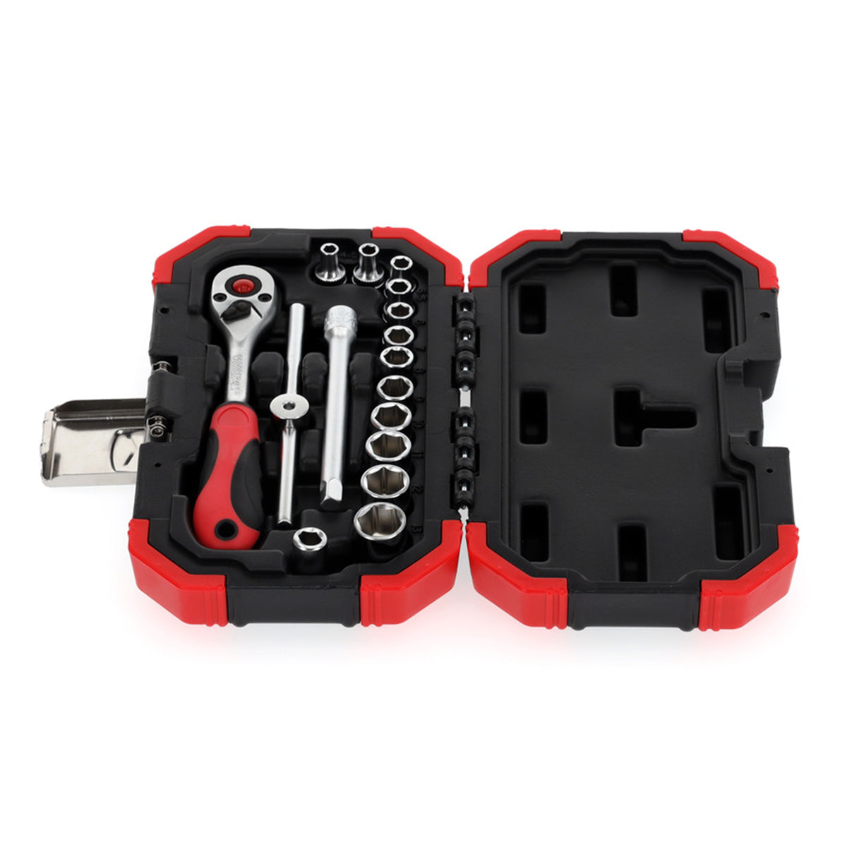 Gedore Red Socket Set 1/4 Inch 16 Pc Drv 4 13 Mm+Bits