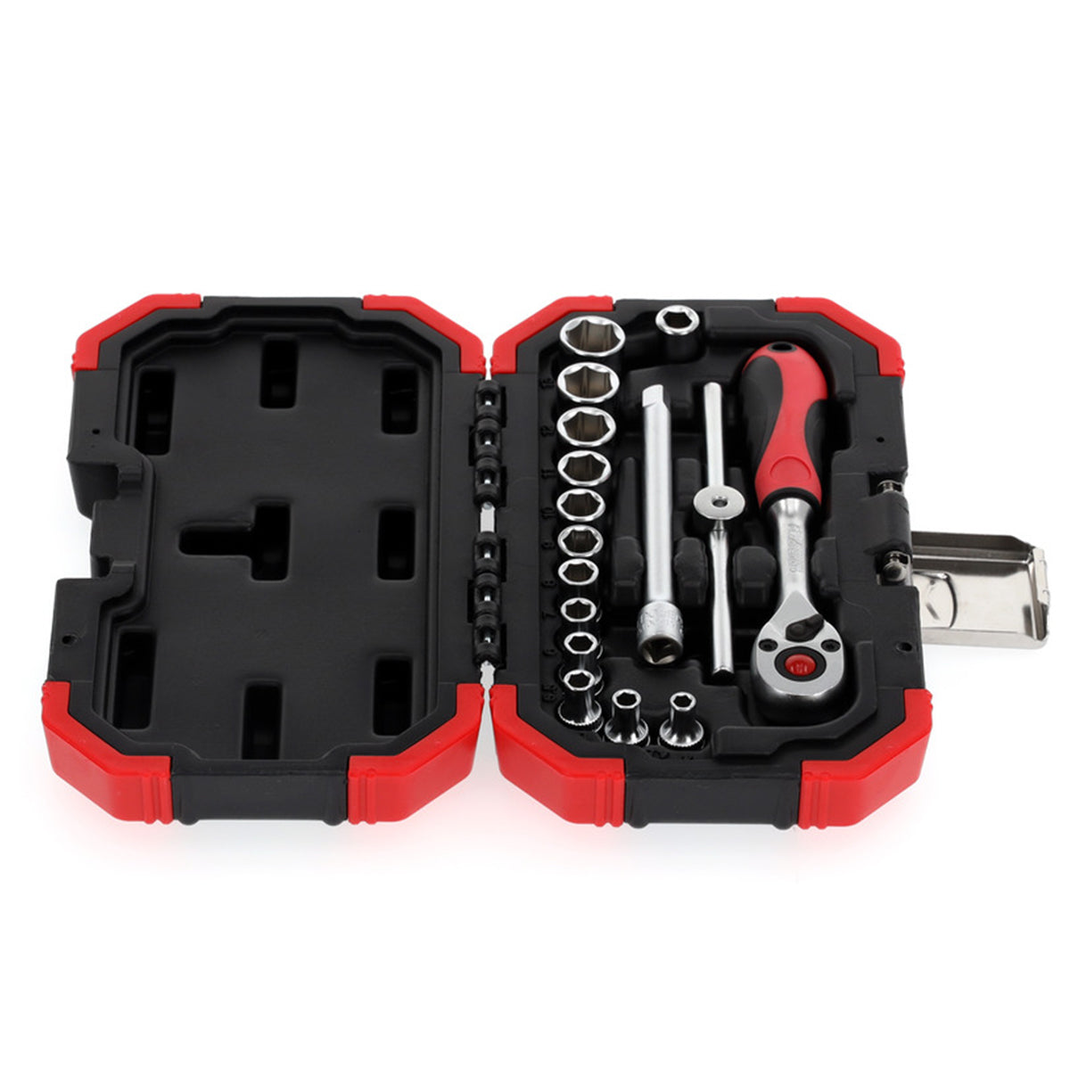 Gedore Red Socket Set 1/4 Inch 16 Pc Drv 4 13 Mm+Bits