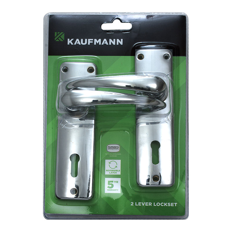 Kaufmann Lockset 2 L Mortice Die Cast Sabs