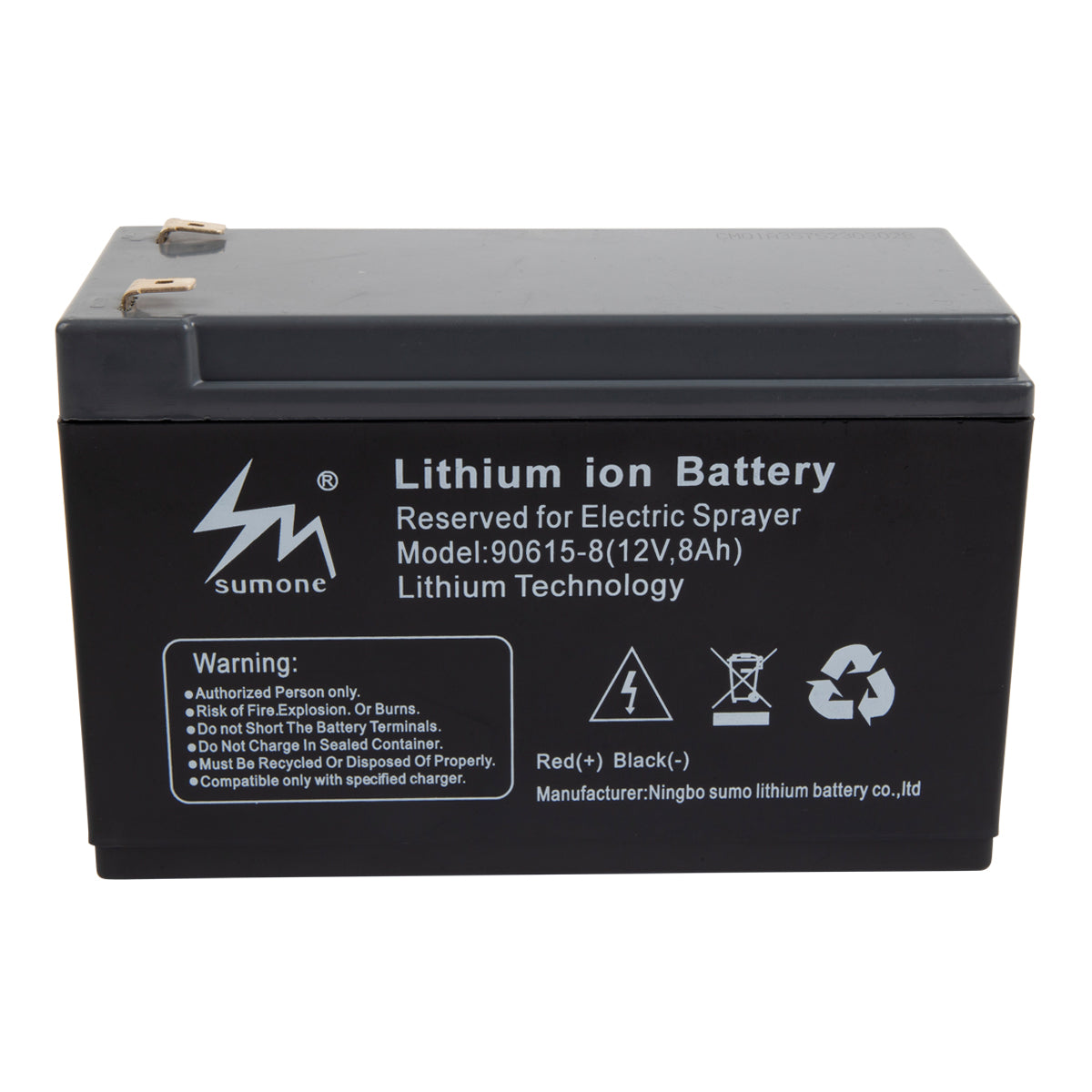 Kaufmann Cordless Sprayer 12 V 8 Ah Lithium Battery