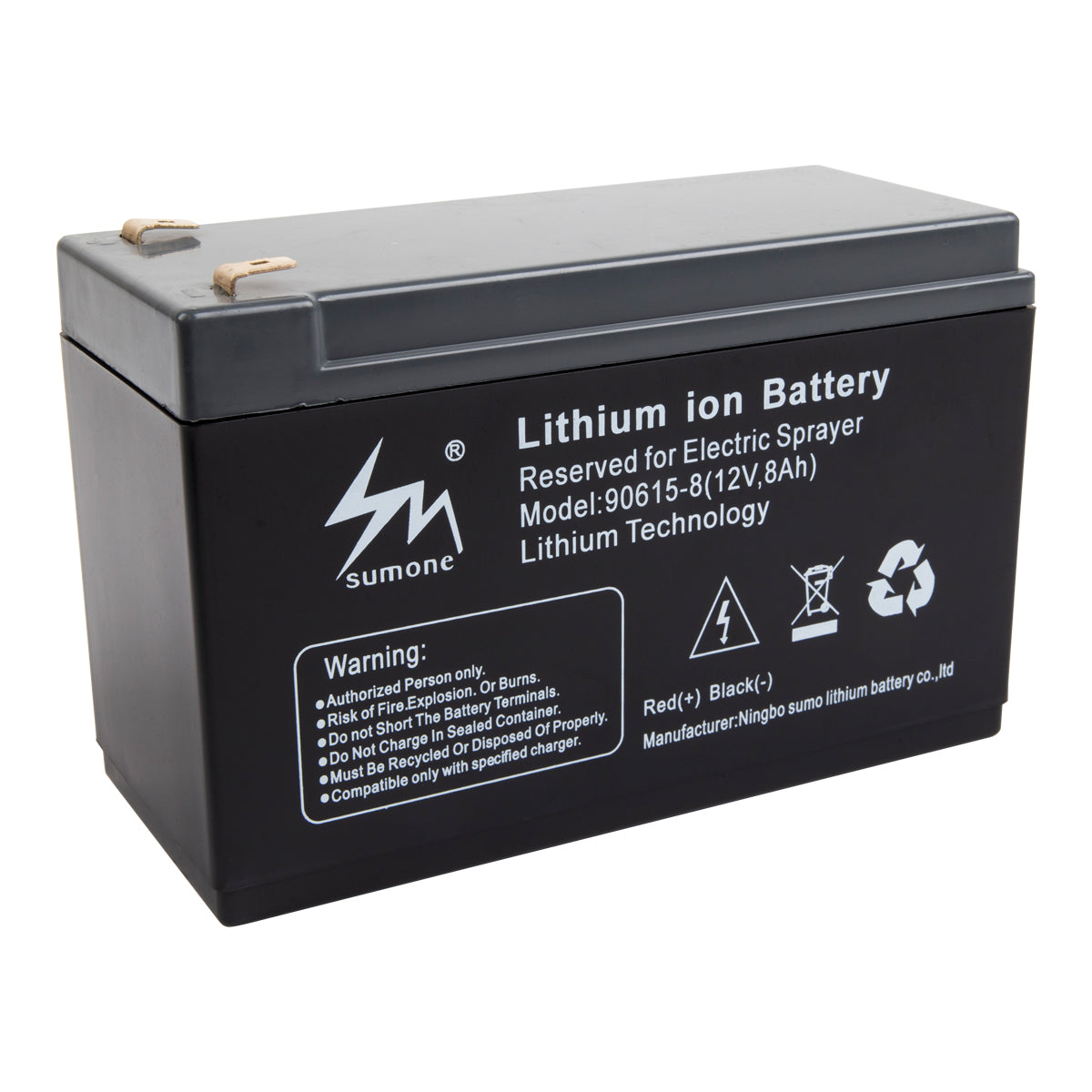 Kaufmann Cordless Sprayer 12 V 8 Ah Lithium Battery