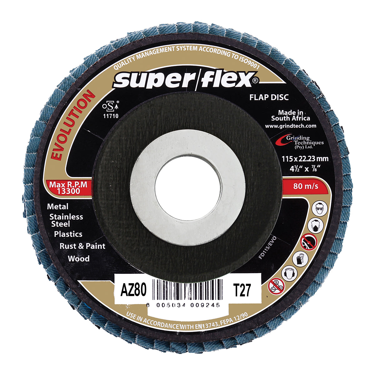 Superflex Flap Disc Evolution 115 Mm Az80 B