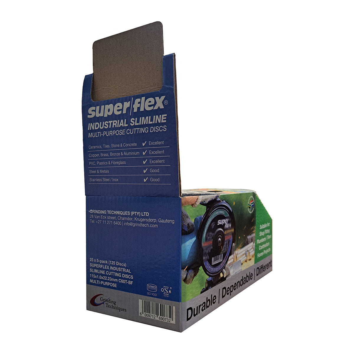 Superflex Cutting Disc Multi Purpose 115 5 Pk Displ