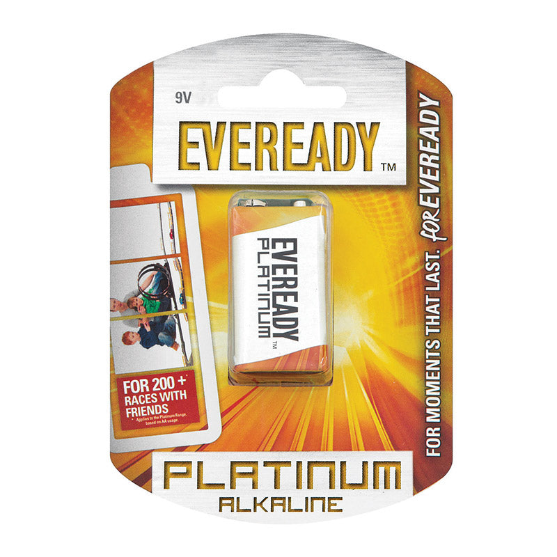 Eveready Battery Platinum Alkaline 9 V 1 Pack