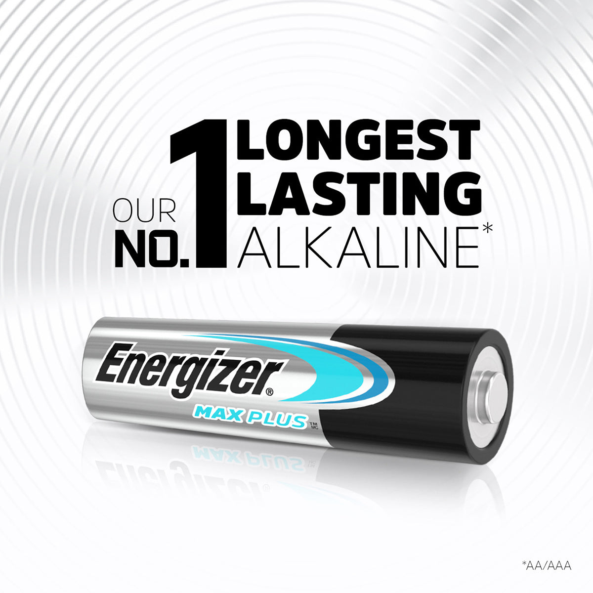 Energizer Battery Max Plus Aa 4 Pack