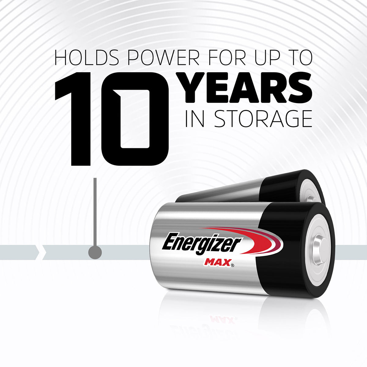 Energizer Battery Max D 4 Pack