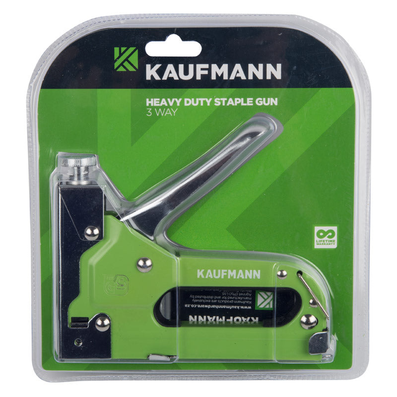Kaufmann X Heavy Duty Staple Gun 3 Way Function