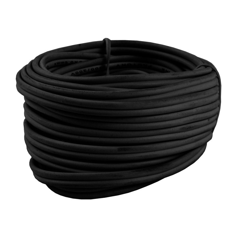 Cable Ripcord Black 100 M 0.5 Mm