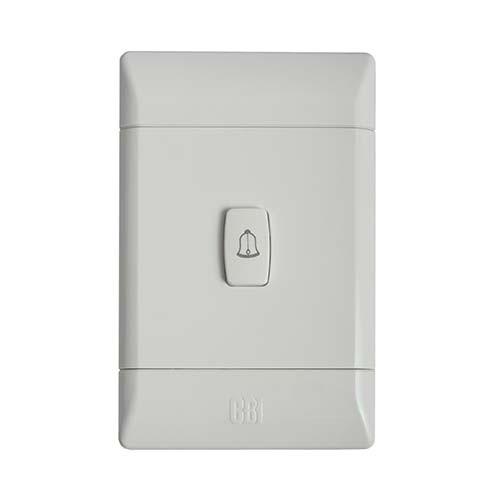 Cbi Bell Switch 2 X4 White