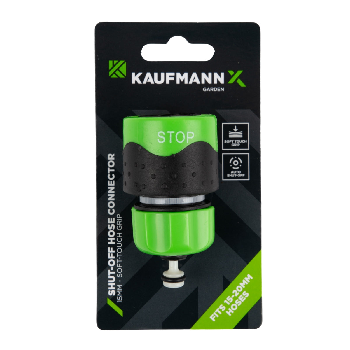 Kaufmann X Soft Touch 15 Mm Connector Hose Shut Off