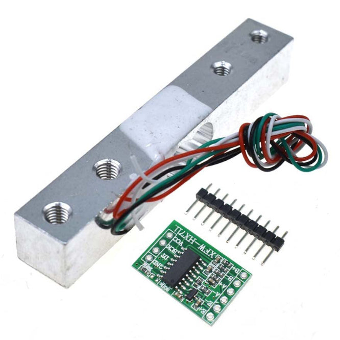 Load Cell 20 Kg With Amplifier Module 80x13.5x13.5mm Open End Hx711 Ad 20 K