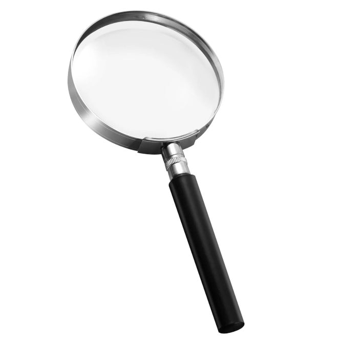 75mm Magnifier Glass X5 Hand Held Hy 105
