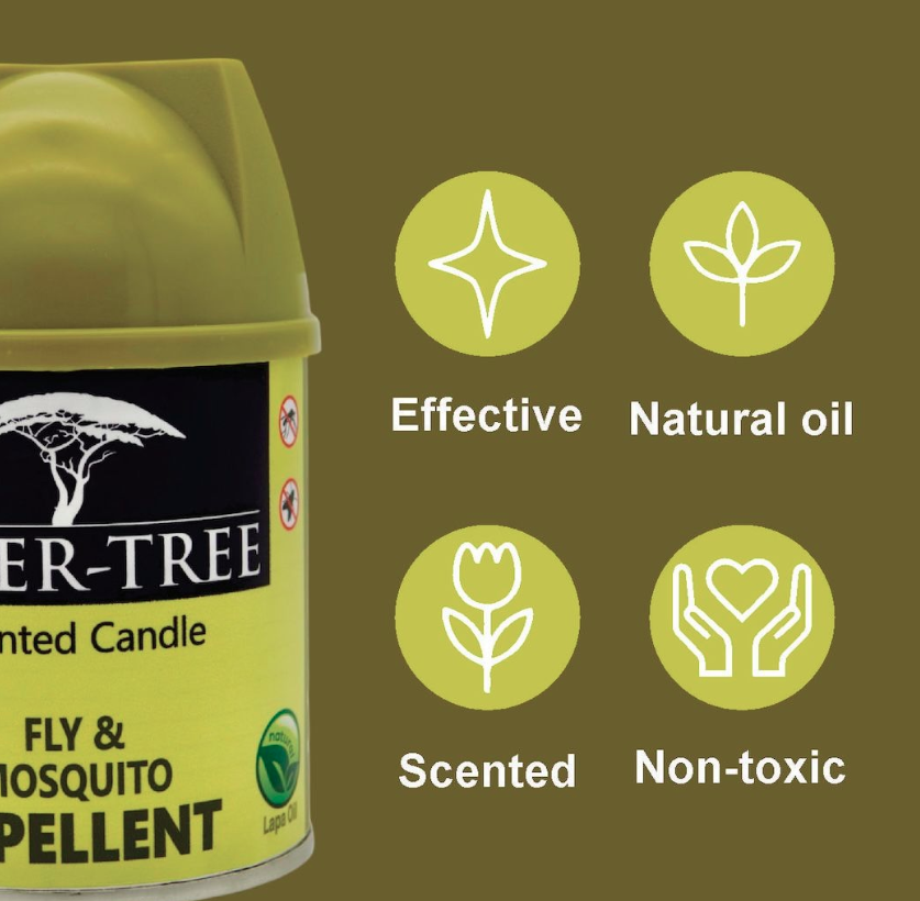 Fever-Tree Fly and Mosquito Repellent Candle – Herbal