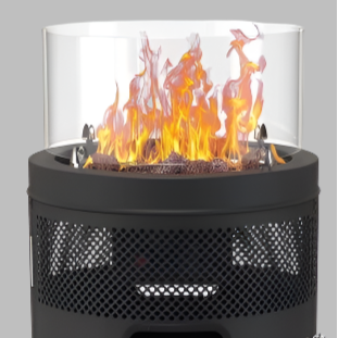 Glass For Ghp38 (V2 Model) Gas Shortstand Firepit Patio Heater