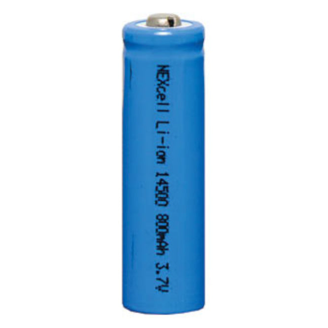 Hi Top Lithium Battery 3.7 V 800m Ah 14x50mm Icr14500 E 750 Ht