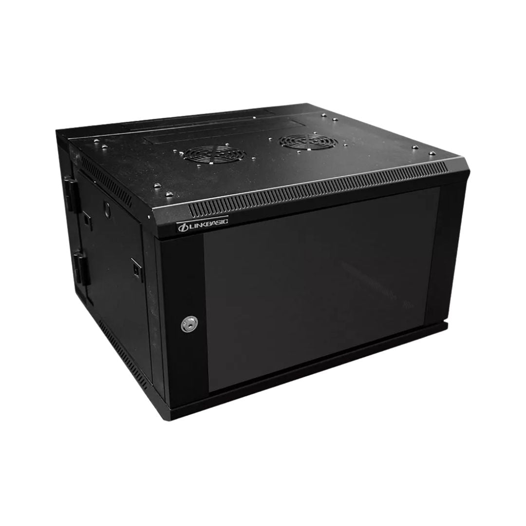 Wallbox 6U Mountable Swing Frame INCL. 200MM Collar EXCL. Fan