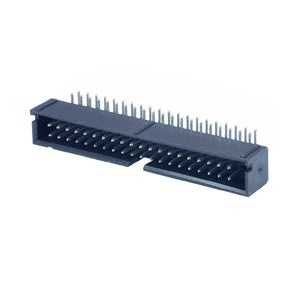 Header Box R/A Pcb 50 W 2.54 L/P Idh 50 Lp Sr3 T