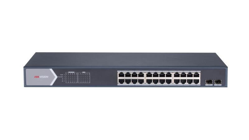 Hikvision - 24 port Gigabit smart POE switch 370w - Livestainable.co.za