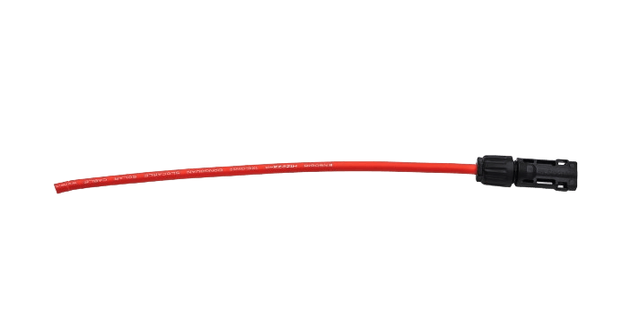 Geyserwise 6mm Red SolarFex Pigtail for PV Kits - Livestainable.co.za