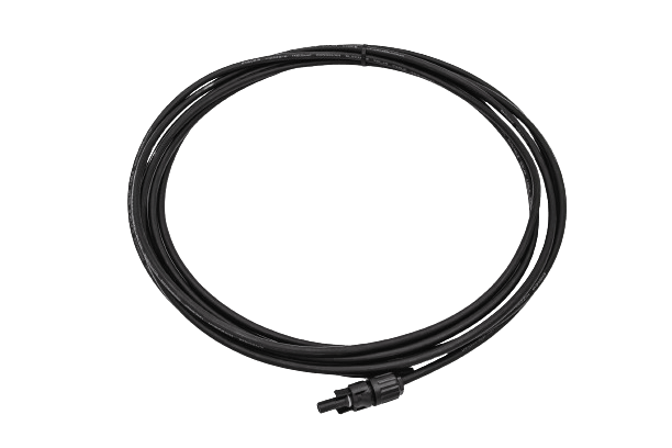 Geyserwise 6m Black - 6mm2 Solarflex Pre-Terminated Female MC4 - Livestainable.co.za