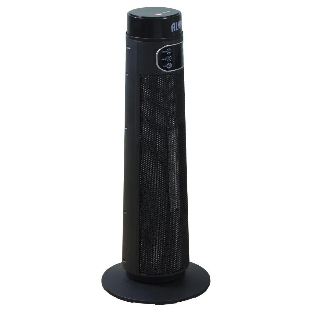 Electric Tower Fan Heater | Light Effect Design | Led Display Panel | Remote Control