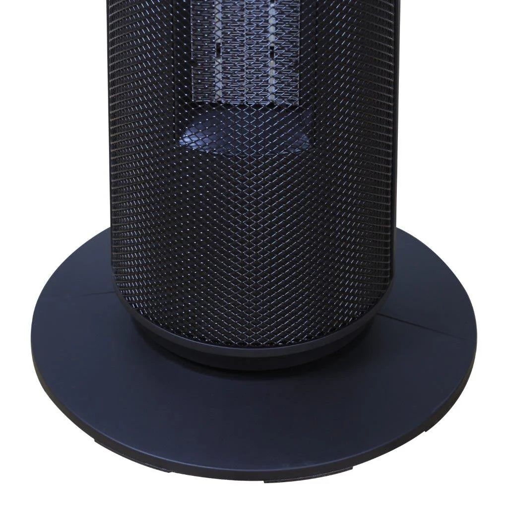 Electric Tower Fan Heater | Light Effect Design | Led Display Panel | Remote Control