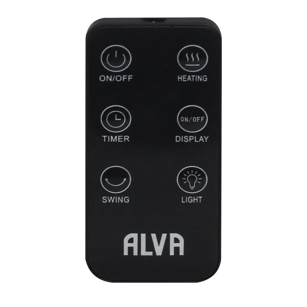 Electric Tower Fan Heater | Light Effect Design | Led Display Panel | Remote Control