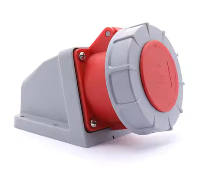 65mm Industrial Socket Ip67 32 A 3 P+N+E 220 Vac Ips Ce 1252