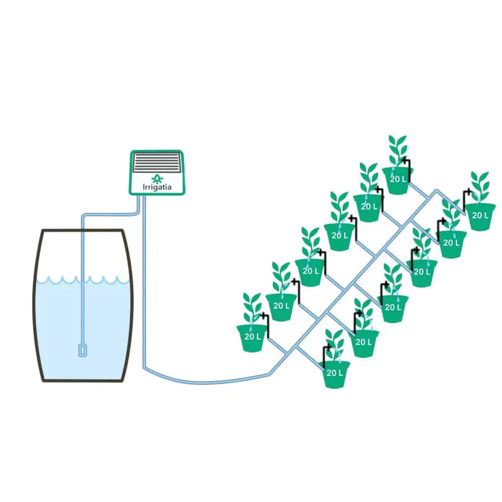 Irrigatia - Solar Automatic Watering System C12 L