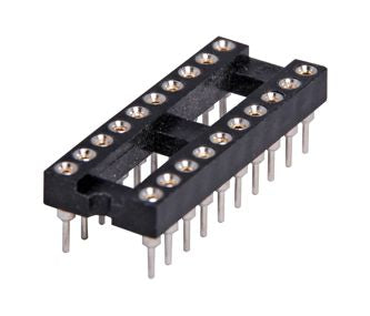 Ic Socket 0.3" 20 W Tulip Rnd Narrow Bulk Ism20 T1 03 Rh