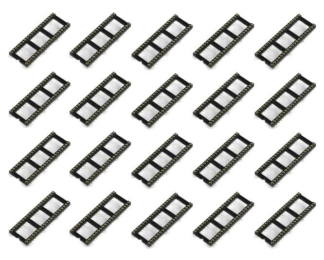 Ic Socket 0.6 40 W Tulip Rnd Wide 12 Pcs/Tube Ism40 T1 06 Rh - Livestainable.co.za