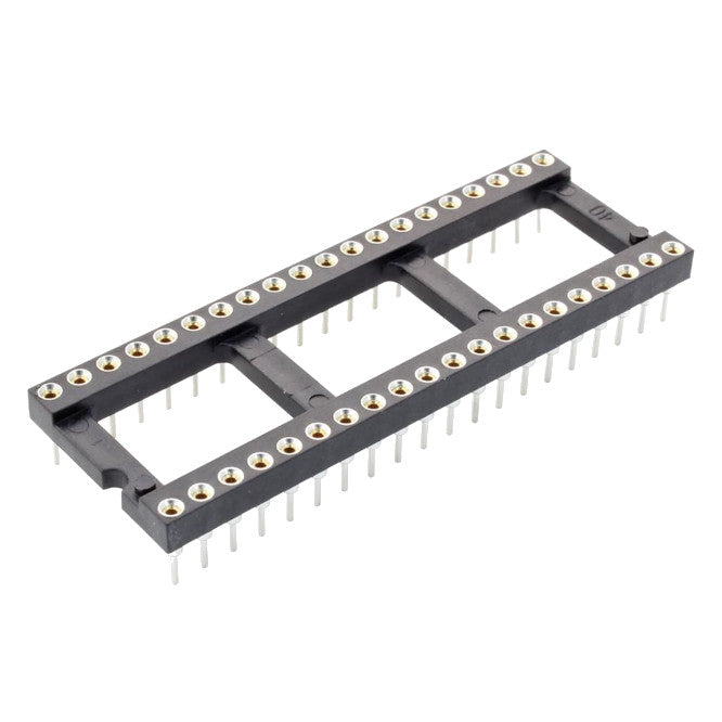 Ic Socket 0.6 40 W Tulip Rnd Wide Debulk Ism40 T1 06 Rh