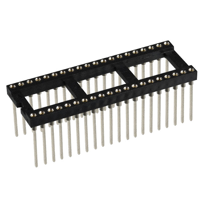 Ic Socket 0.6 40 W Tulip Rnd Wide Wire Wrap Pins Ism40 T1 06 Rh Long