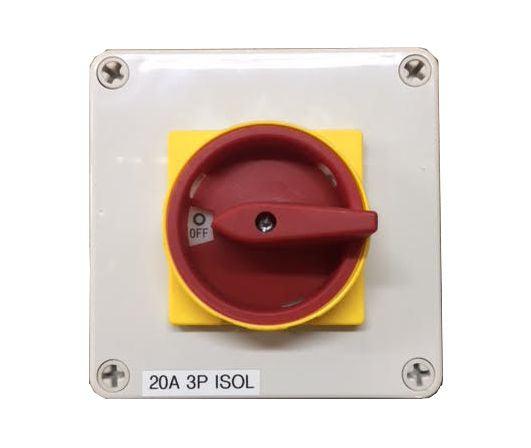 Lock Isolator 3 P Pvc Enc 40 A Iso2 3 40 Enc/L - Livestainable.co.za